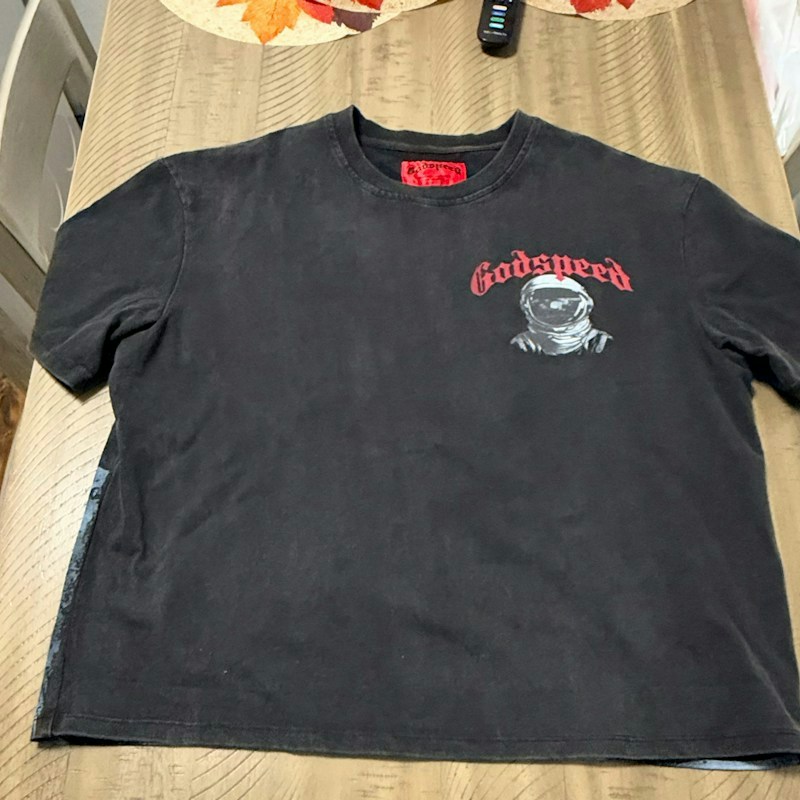 Godspeed Astronaut T-Shirt Black