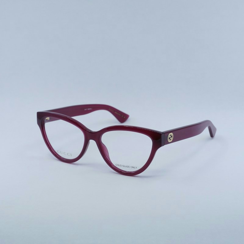 Gucci GG1581O 003 Katzenaugenbrille Fuchsia