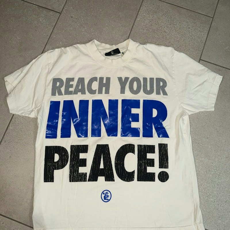 Hellstar Inner Peace T-Shirt Off White