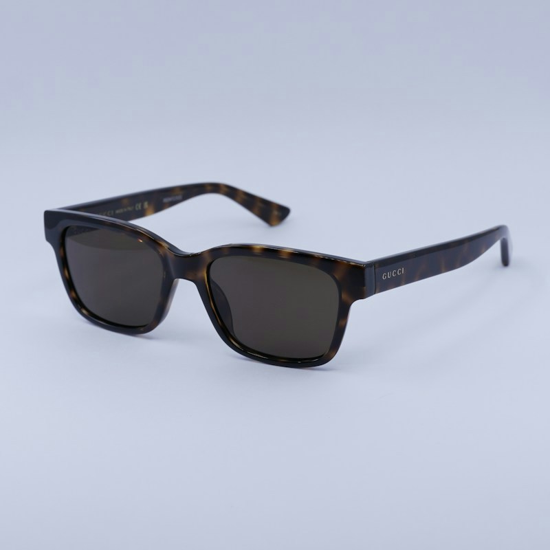 Gucci GG1716S 002 Square Sunglasses Havana / Brown