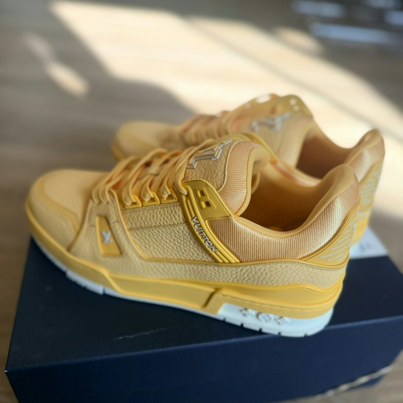 Louis Vuitton LV Trainer Sneaker Yellow