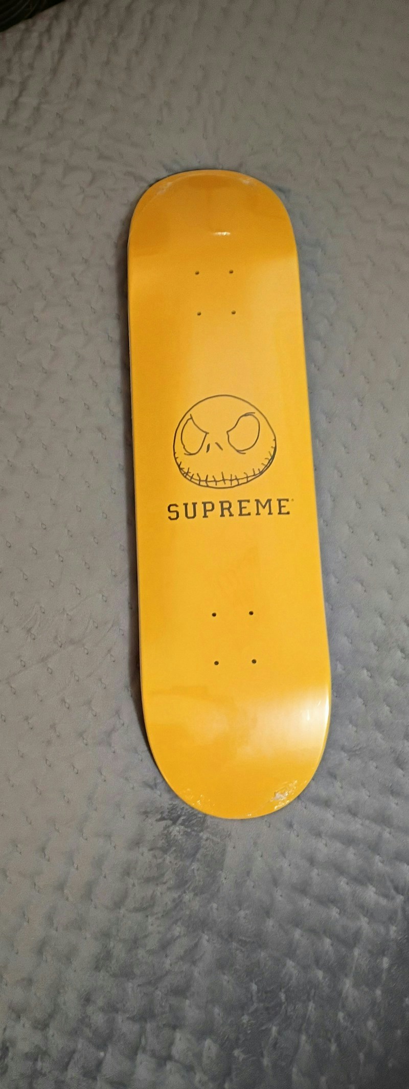 Supreme Skateboard Deck Yellow