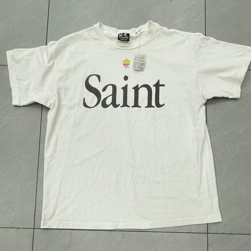 Saint Michael Apple T-shirt