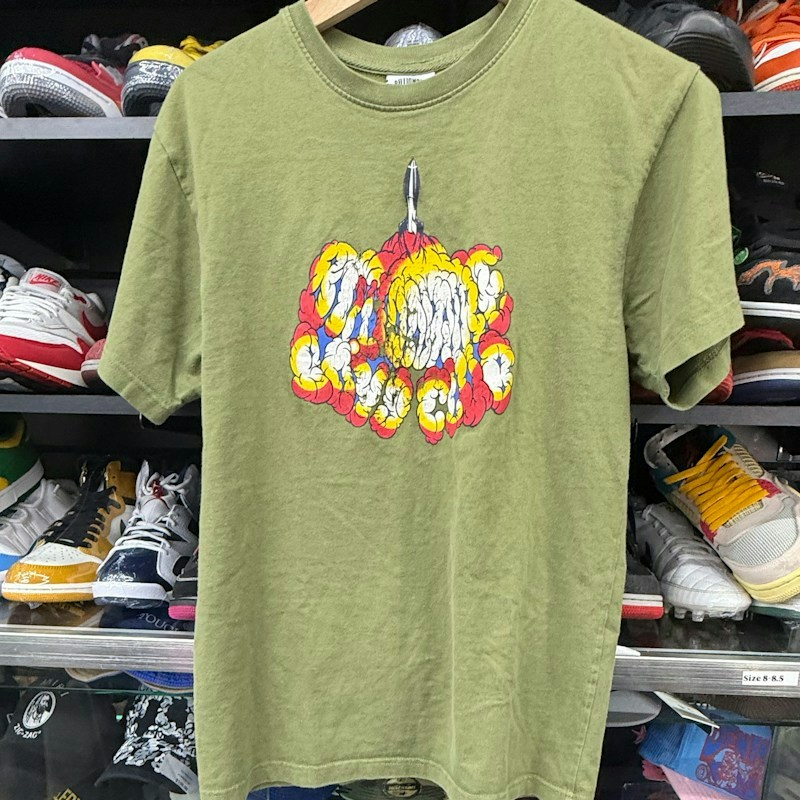 Billionaire Boys Club Rocket Graphic T-Shirt Olive