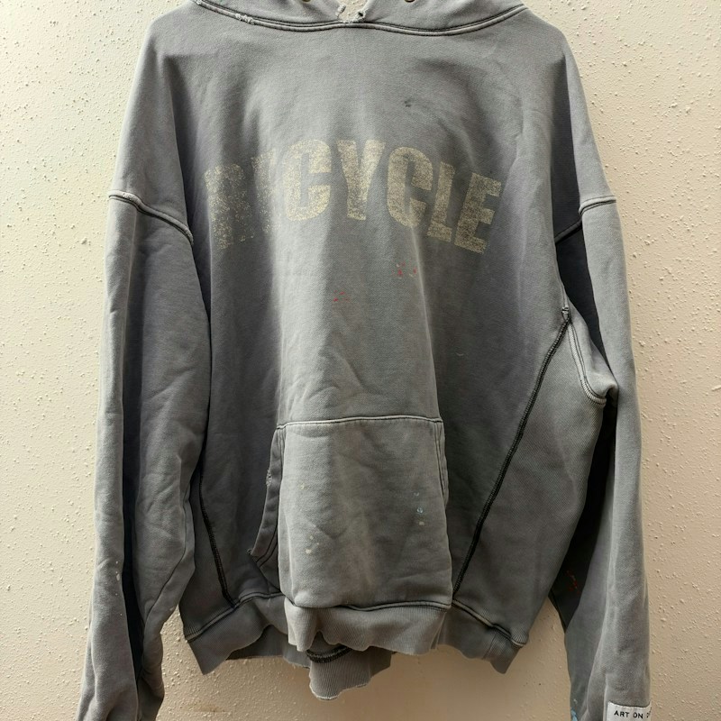 Département de la galerie Sweatshirt à capuche Recycle gris
