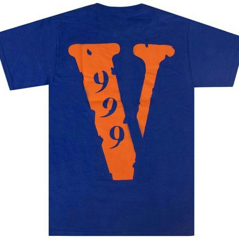 Camiseta Vlone x Juice WRLD 999 Azul