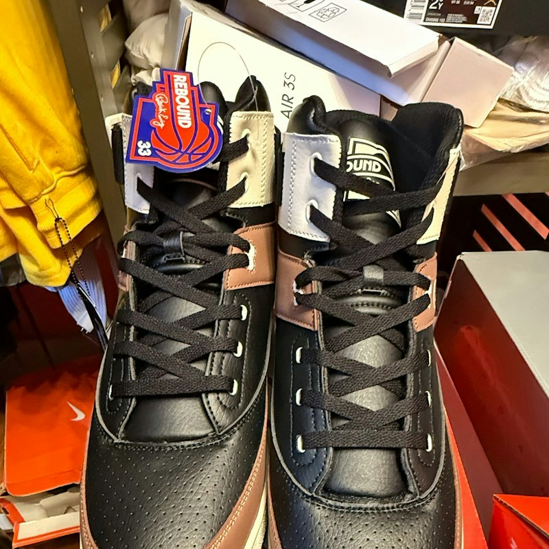 Ewing Athletics Rebound Black White Brown