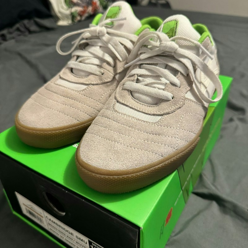 Lakai Cambridge SMU White / UV Green Suede