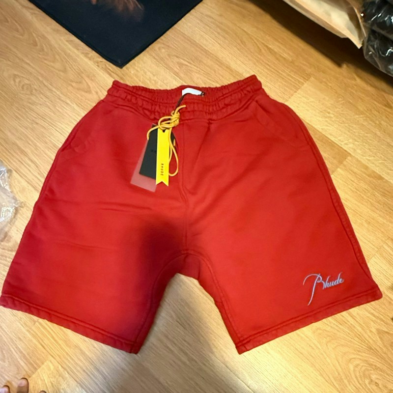 Rhude Classique Sweatshort Riviera Red