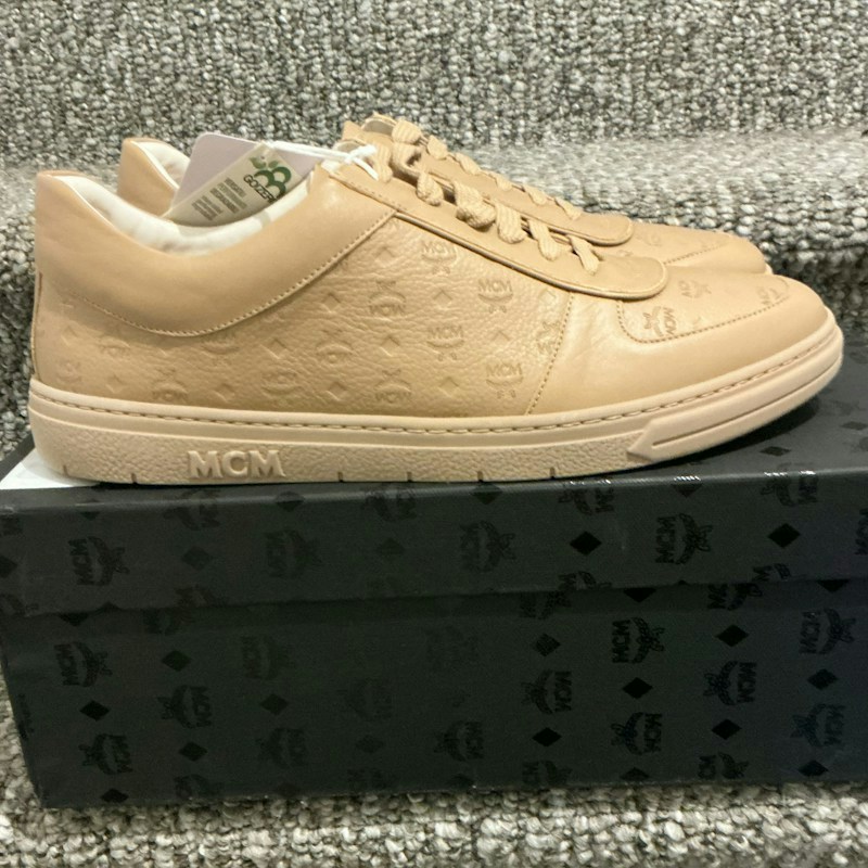 MCM Sneaker Tan Beige