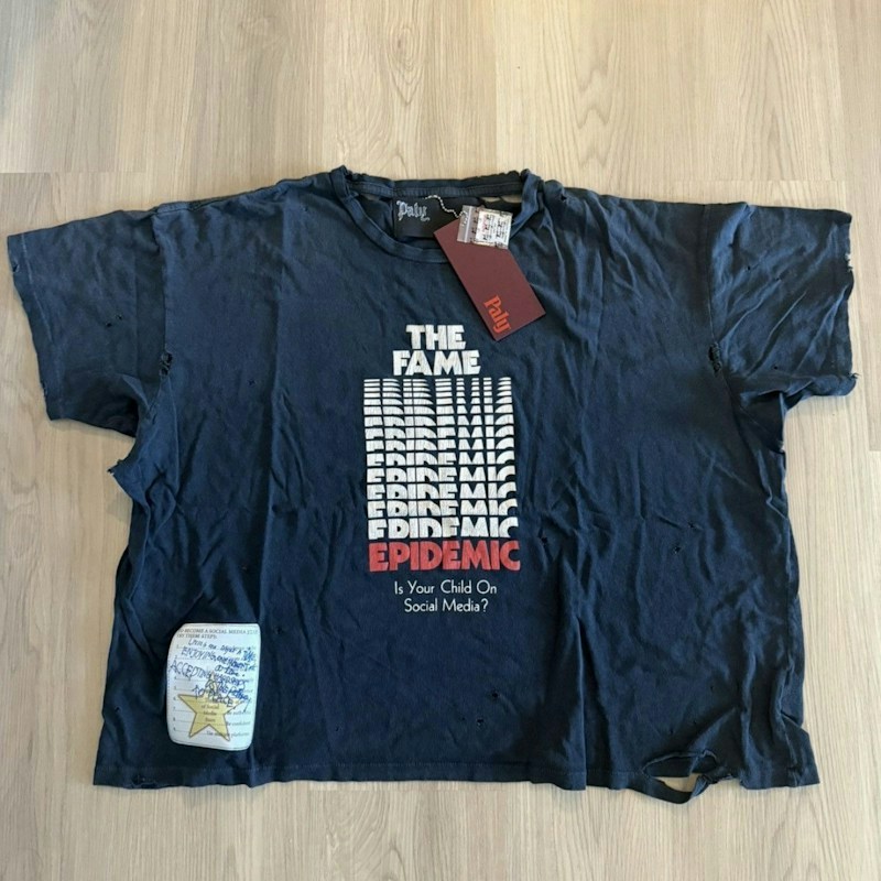 Paly The Fame Epidemic T-Shirt Black