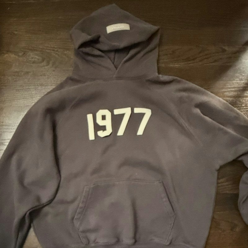 Fear of God Essentials 1977 Hoodie Dark Umber