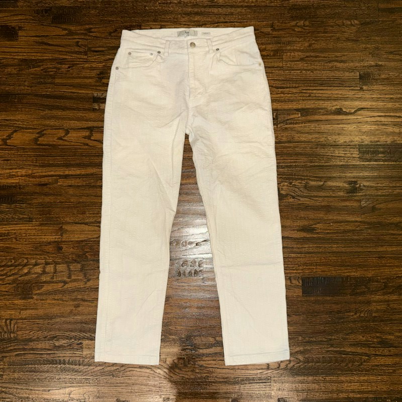 Kith Cord-Jeanshose Weiß