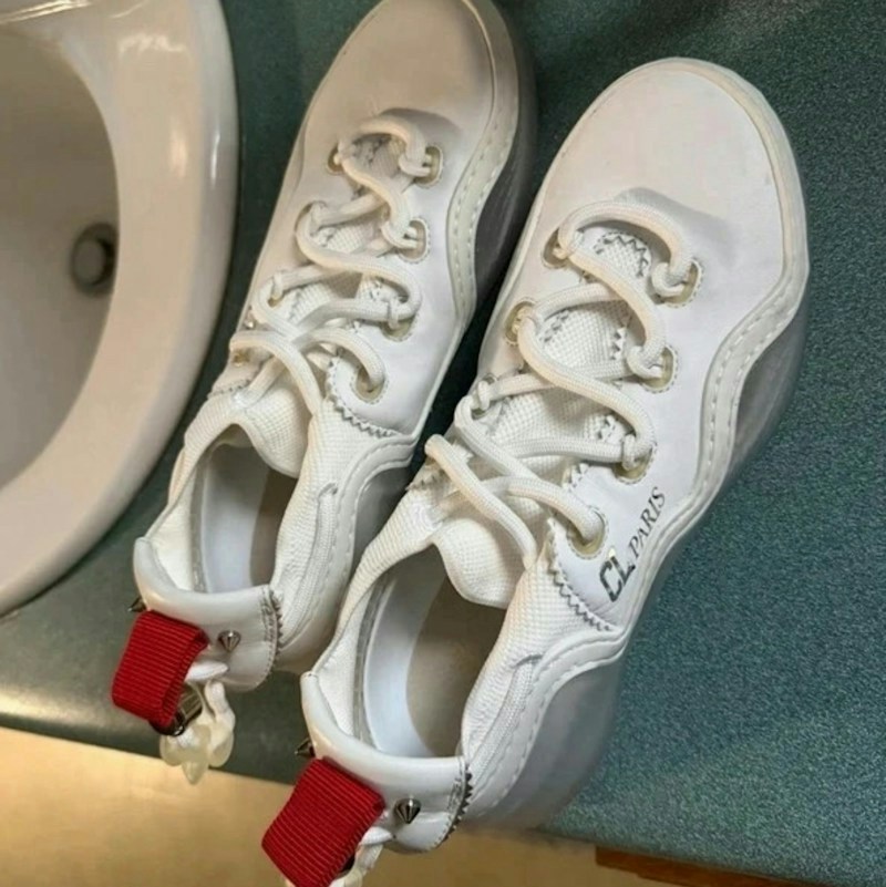 Christian Louboutin Arpoador Flat Sneaker White (Women's)