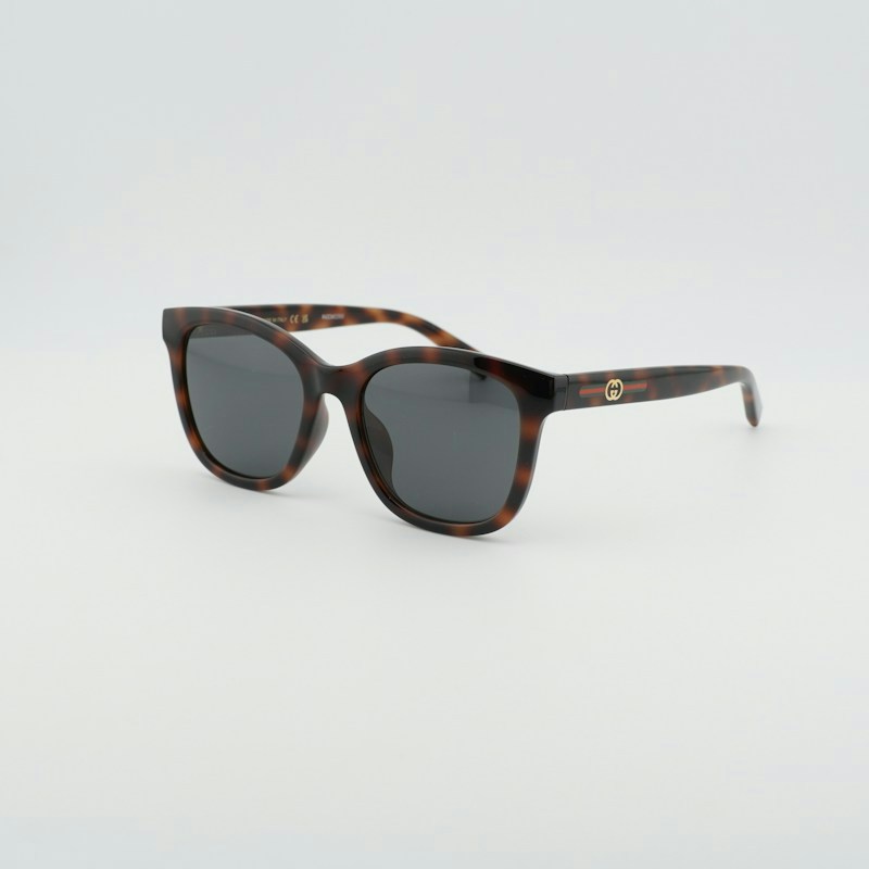 Gucci GG1984SK 002 Square Sunglasses Havana / Blue