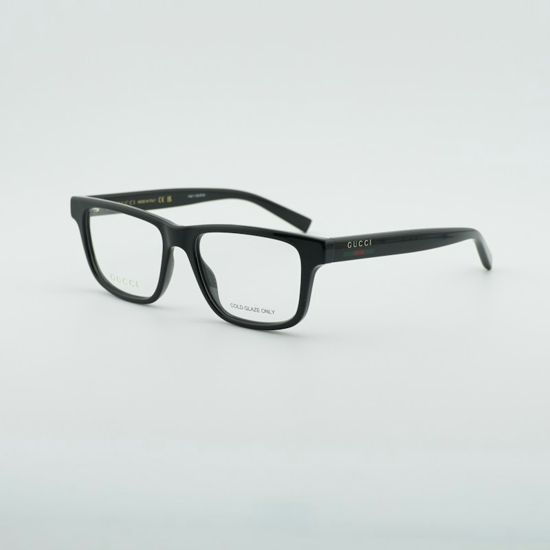 Gucci GG1987O 001 Square Eyeglasses Black