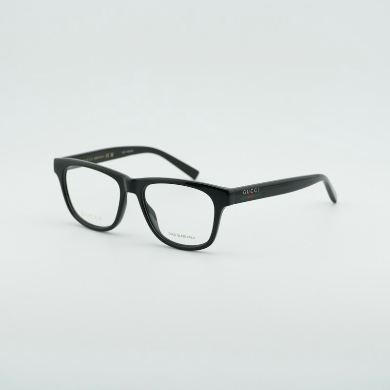 Gafas graduadas Gucci GG2108O 001 Cuadradas Negras 55mm