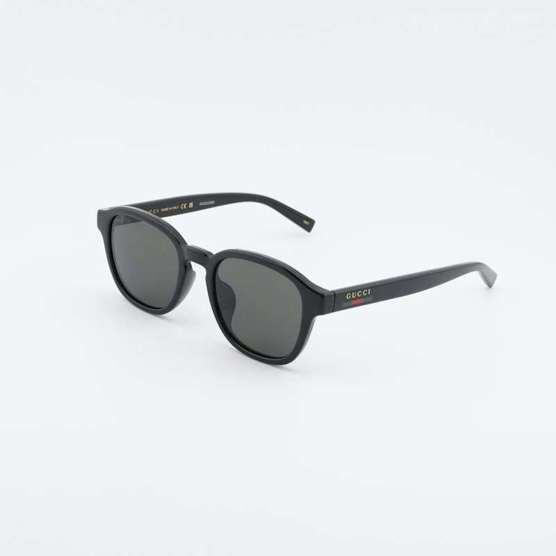 Lunettes de soleil carrées Gucci GG2109SK 001 noir/gris
