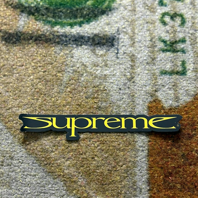Supreme Sharp Logo Sticker