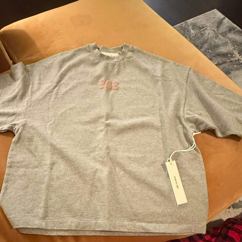 Fear of God FGE T-Shirt Heather Grey