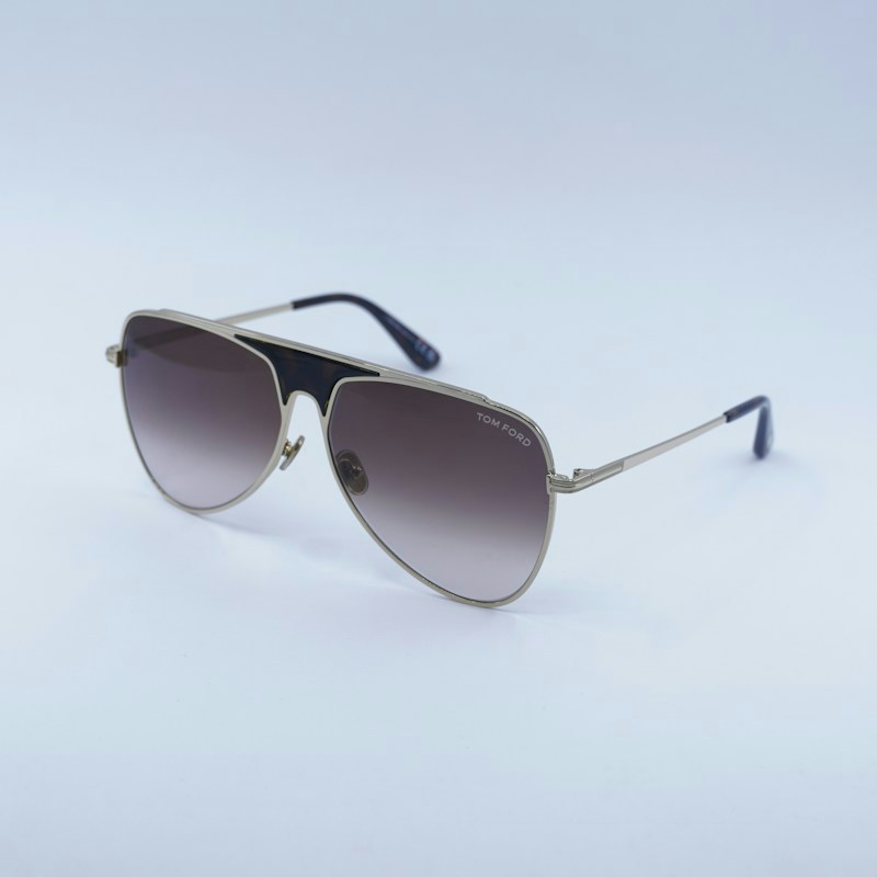 Tom Ford Ethan FT0935 28F Aviator Sunglasses Gold/Brown