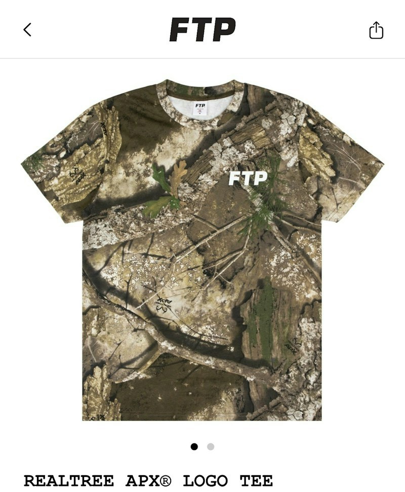 FTP Realtree APX Logo Tee
