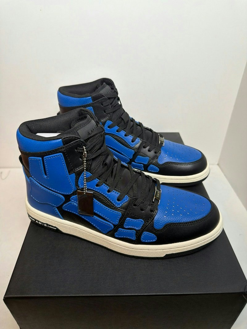 Amiri MA-1 Blue Black Skate Sneakers