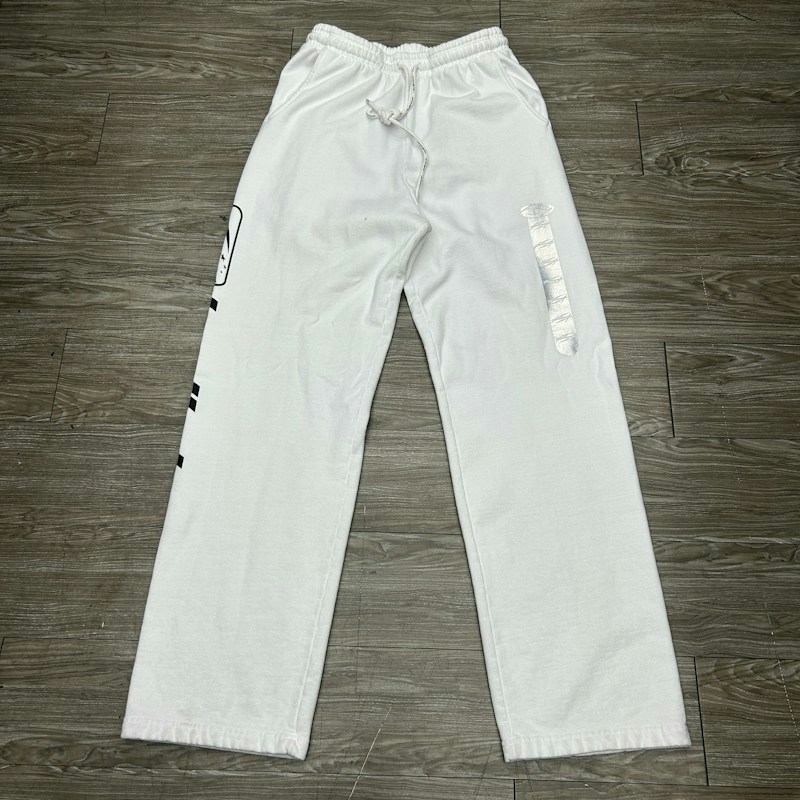 Pantalon de survêtement Hellstar blanc