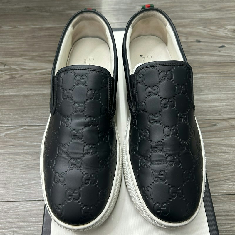 Gucci Signature Slip-On Sneaker Black