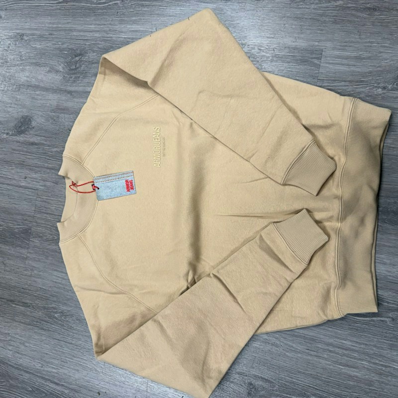 Armor Jeans Sweatshirt Tan