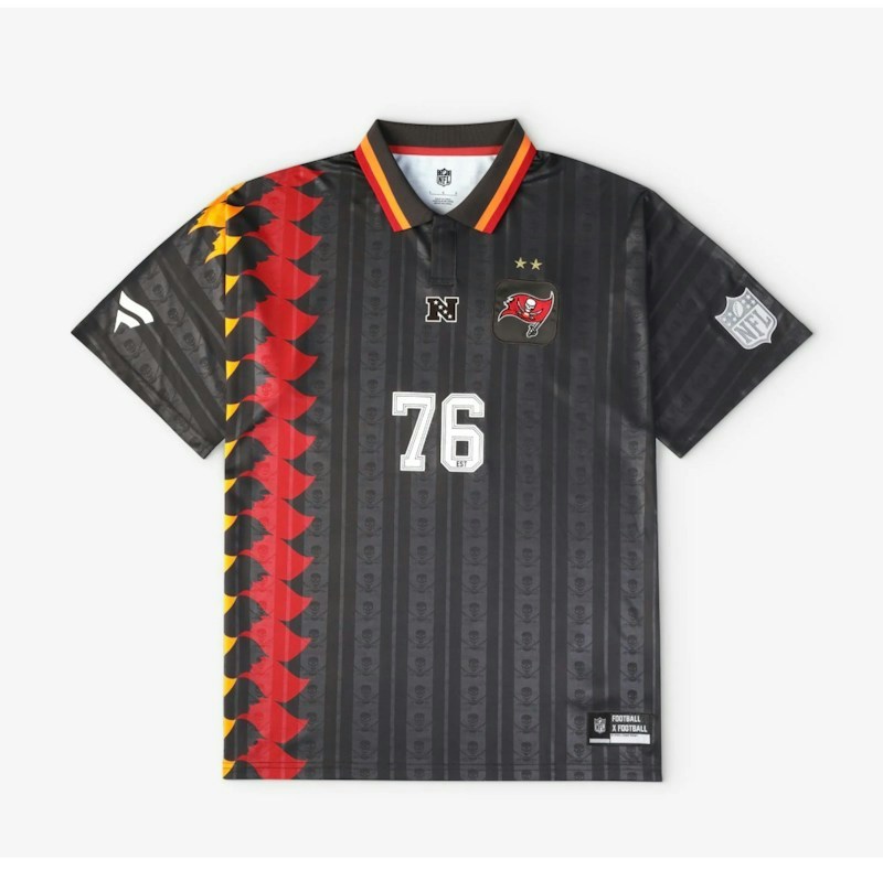 Maillot de football Fanatics Tampa Bay Buccaneers NFL X noir