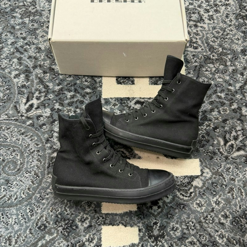 Rick Owens DRKSHDW High All Black