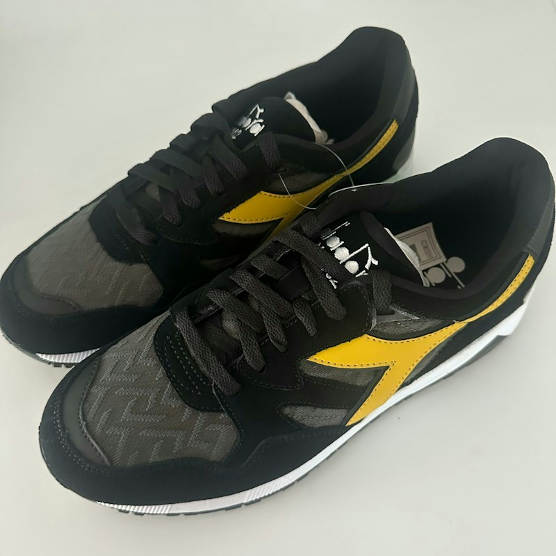 Diadora N9002 Black Yellow