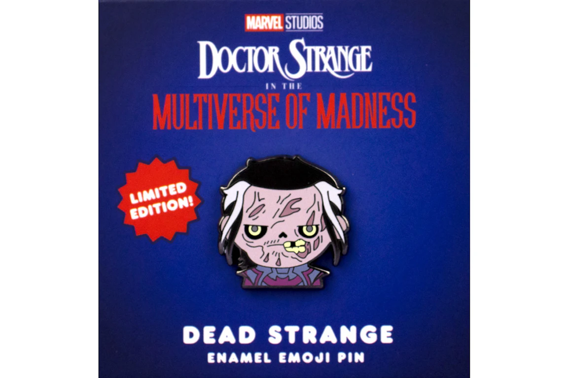 100% Soft Marvel Studios Doctor Strange in the Multiverse of Madness Dead Strange 2022 SDCC Exclusive Pin