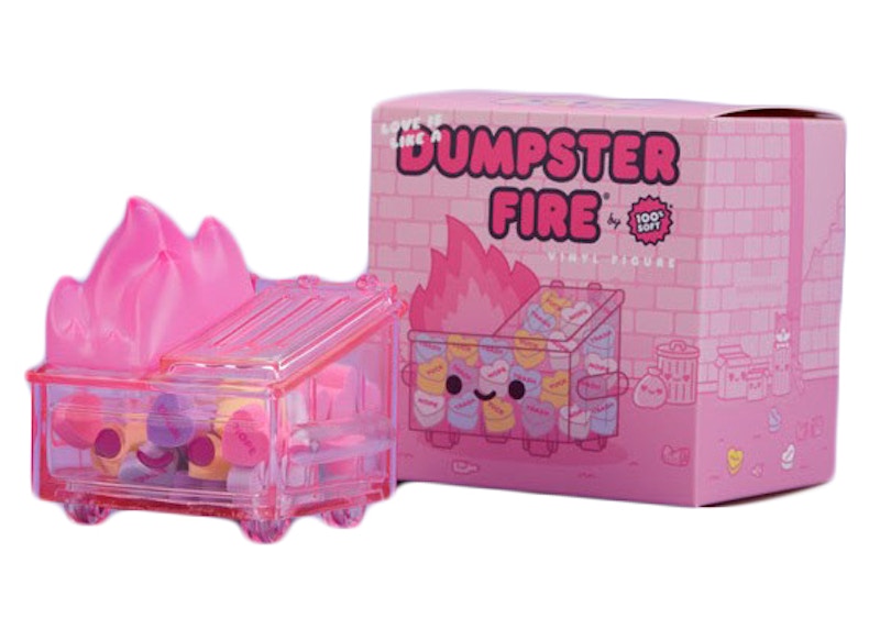 100% Soft Soft Dumpster Fire Valentines Day Edition Vinyl Figure