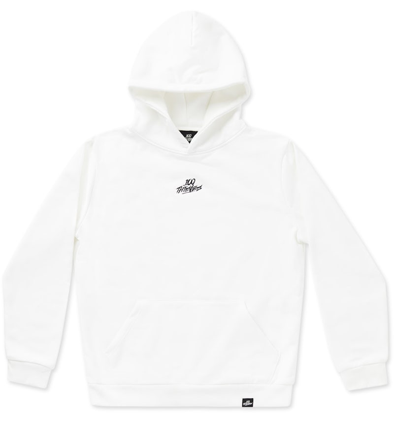 100 Thieves 2019 Hoodie Cream Men's FW19 US - Main Image