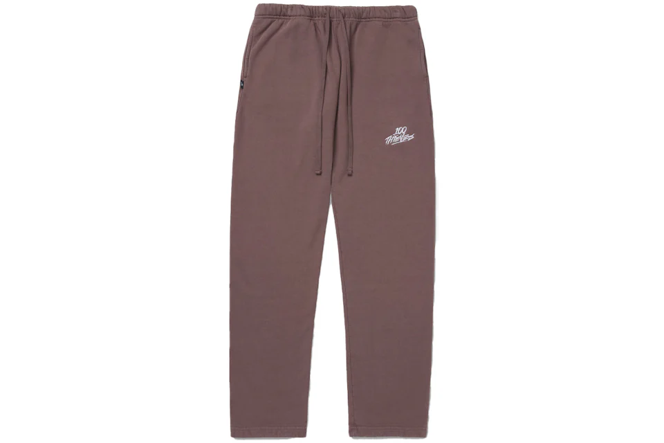 100 Thieves 5 Year Sweatpant Chestnut