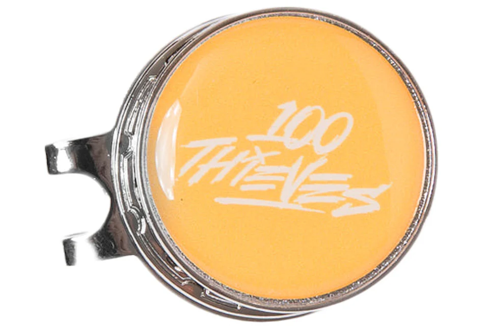 100 Thieves Country Club Ball Marker Yellow