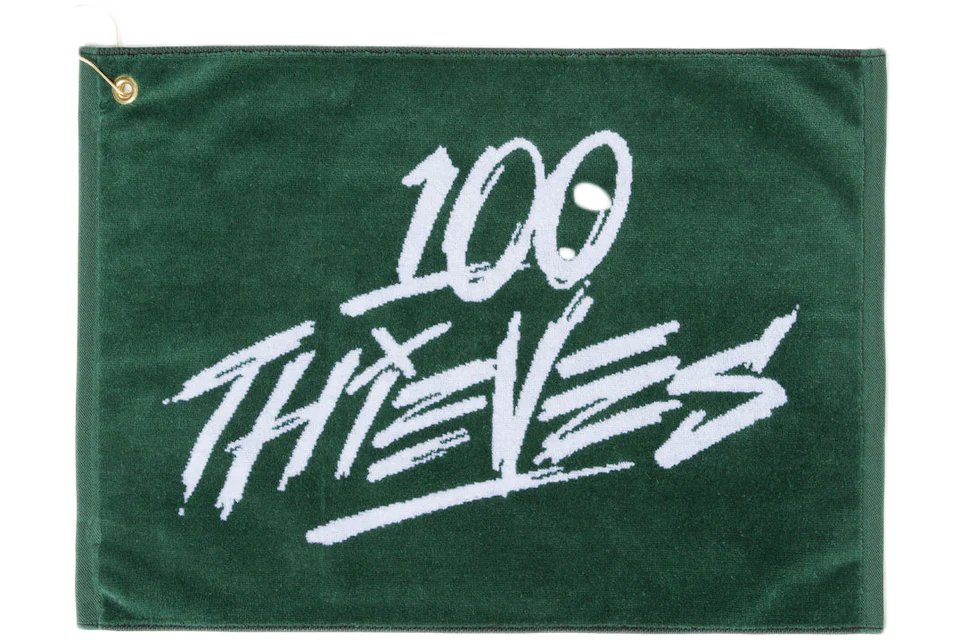 100 Thieves Country Club Golf Towel Forest