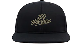 100 Thieves FW22 6-Panel Snapback Black
