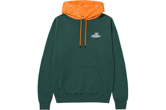 100 Thieves Foundations Geoprint Hoodie Alpine/Orange