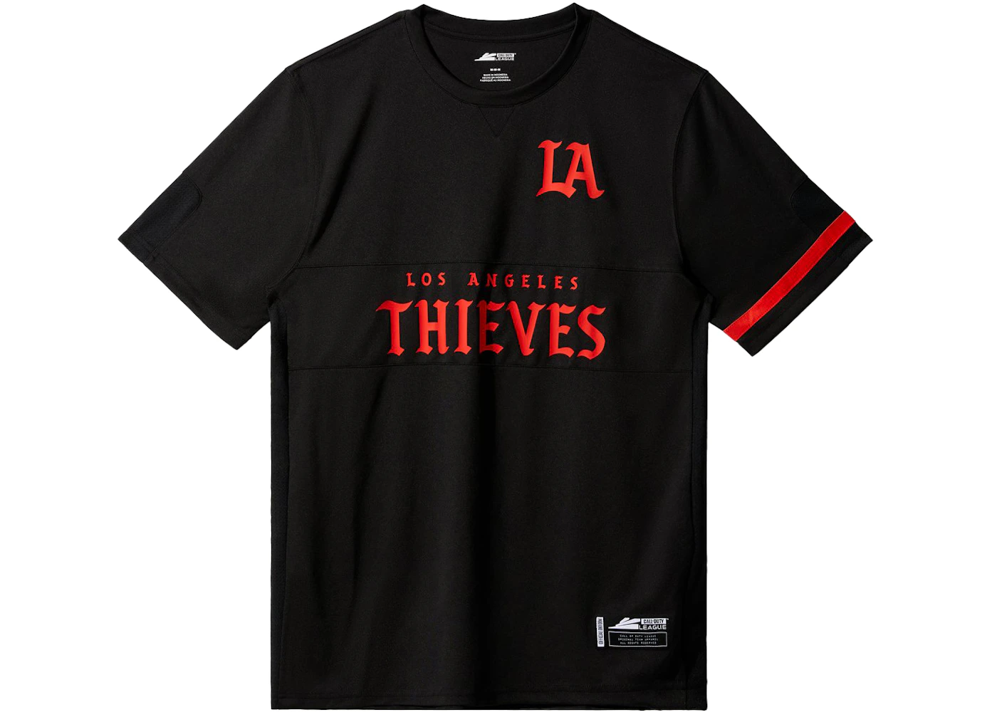 LA Thieves Official Home Jersey Black Men's SS21 US