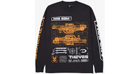 100 Thieves x Halo M19 SSM LS T-shirt Black