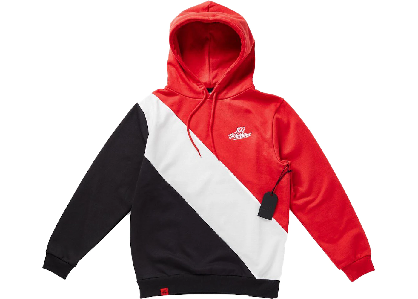 Red black and white hoodie discount