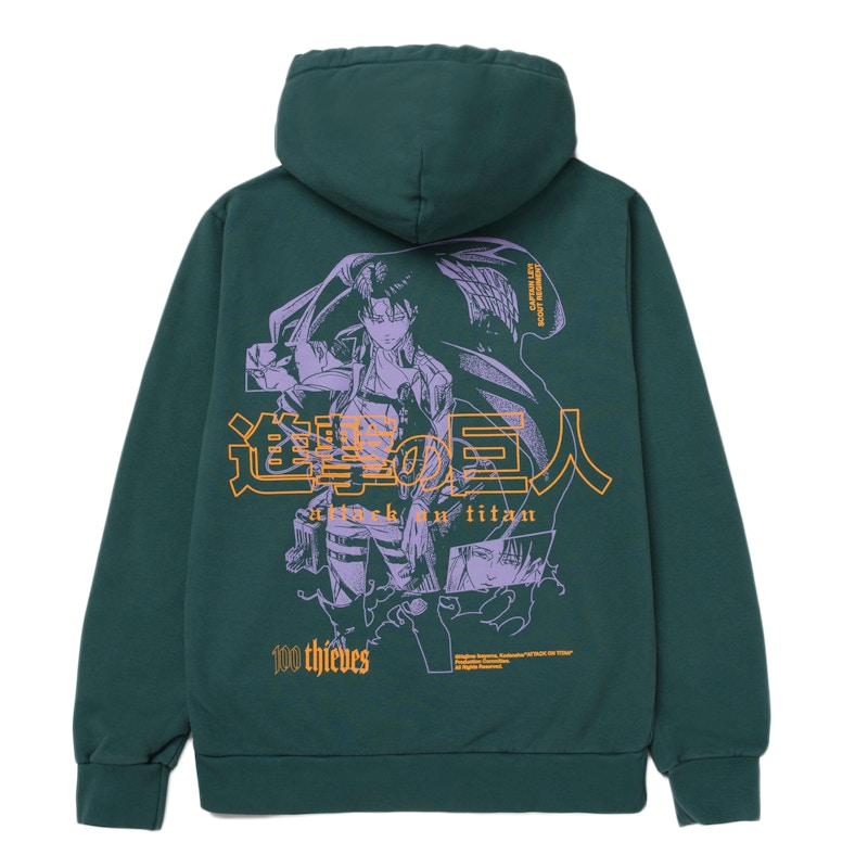 Attack on titan online green sweater