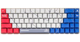 100 Thieves x Higround Basecamp 65 Cartograph Keyboard Red/White/Blue