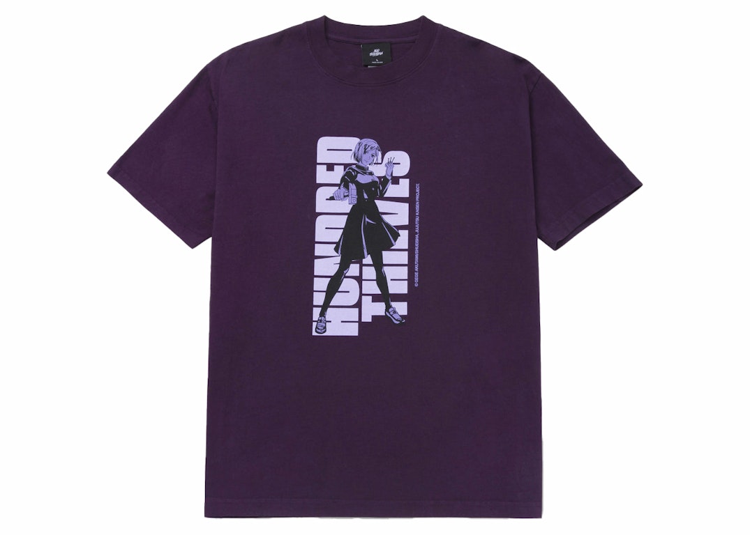 Pre-owned 100 Thieves X Jujutsu Kaisen Nobara T-shirt Deep Violet