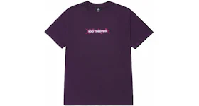 100 Thieves x Jujutsu Kaisen Yuji Gojo Megumi T-shirt Deep Violet