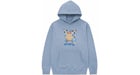 100 Thieves x Pokémon Blastoise Hoodie Medium Blue