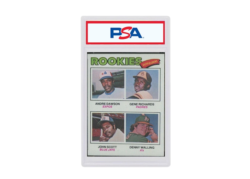 1977 Topps 473 Rookie Outfielders (PSA or BGS Graded)